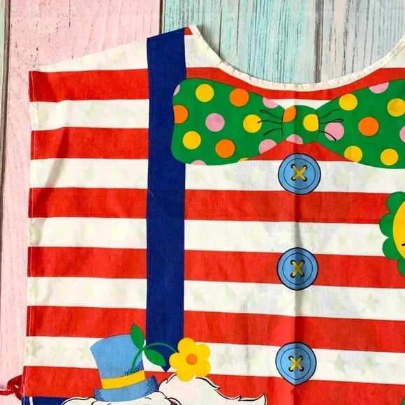 Vintage clown apron Halloween costume - Picture 7 of 10